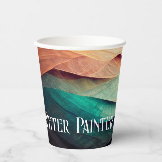 GOBELETS EN PAPIER MARQUE DE RÉCEPTION ARTISTES