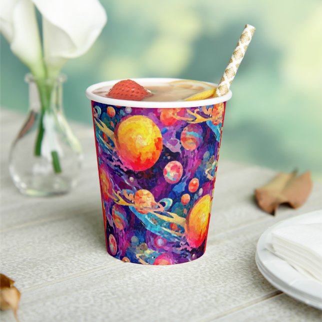 Gobelets En Papier Merveilleuse constellation (Insitu)