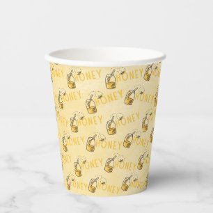 Gobelets en papier miel