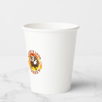 Gobelets En Papier Minecraft Steve's Lava Turkey Thanksgiving Mug