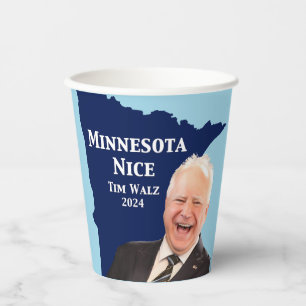 Gobelets En Papier Minnesota Nice Tim Walz