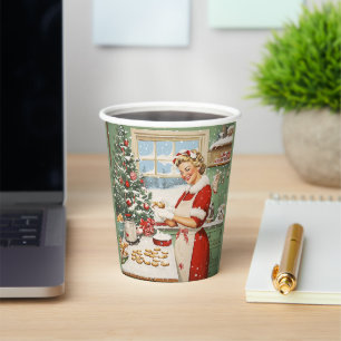 Gobelets En Papier Mme Claus Plaisir De La Cuisine De Vacances