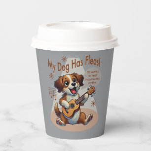 Gobelets En Papier Mon Chien A Fleas Ukulele Tuning Chanson