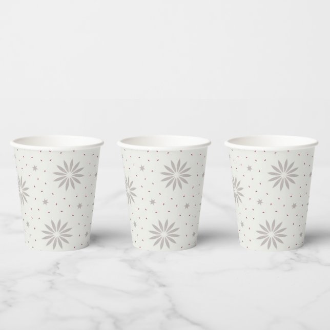 Gobelets En Papier Motif (Multi)