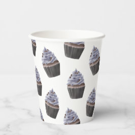Gobelets En Papier Motif Cupcake