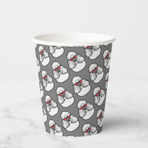Gobelets En Papier Motif de canicules drôle