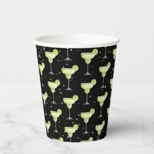 Gobelets En Papier Motif de cocktail Margarita