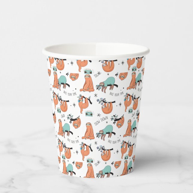 Gobelets En Papier Motif de jante (Gauche)