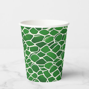 Gobelets En Papier Motif Tortue Shell