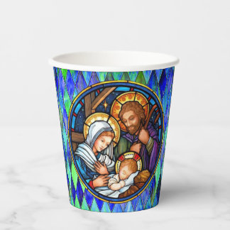 Gobelets En Papier Nativité