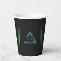 Neon Glow Paper tasse