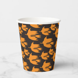 Gobelets En Papier Nighttime Broom Ride - motif Halloween sans soudur