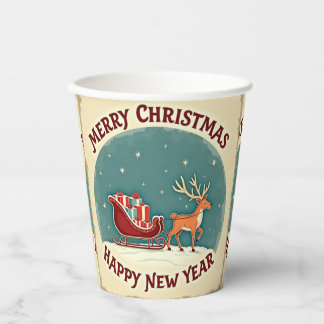 GOBELETS EN PAPIER NOËL