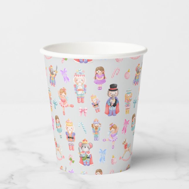 Gobelets En Papier Noël des noisettes (Recto)