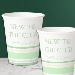 Gobelets En Papier Nouveau Au Club Baby Shower Prépa