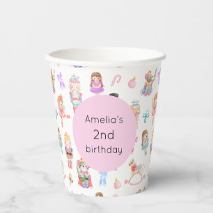 Gobelets En Papier Nutcracker Anniversaire