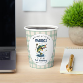 Gobelets En Papier O-Fish-Ally Deux pêcheurs 2e anniversaire