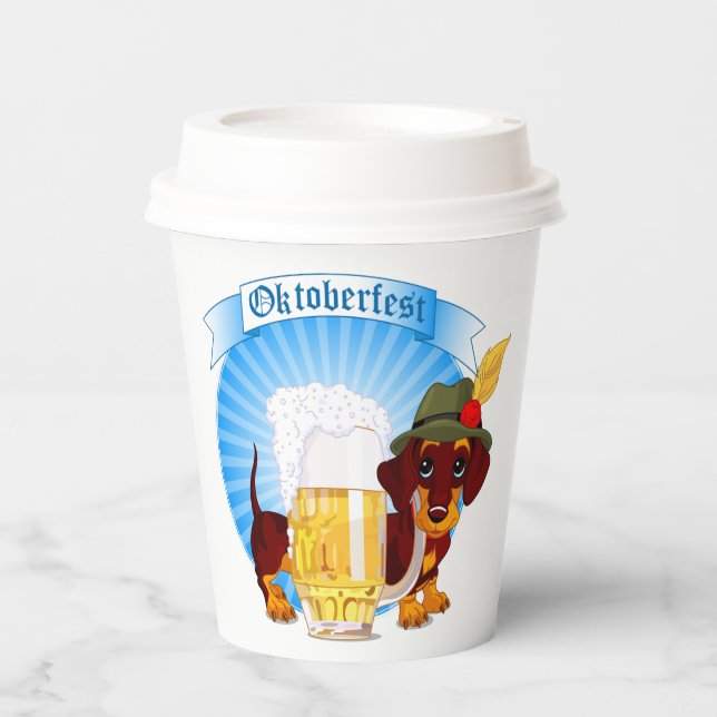 Gobelets En Papier Octoberfest Wiener (Recto)