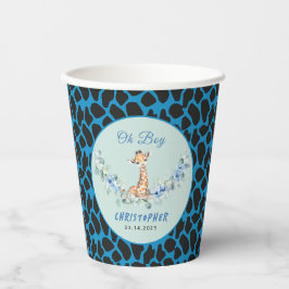 Gobelets En Papier Oh mon Dieu ! Baby shower bébé Giraffe
