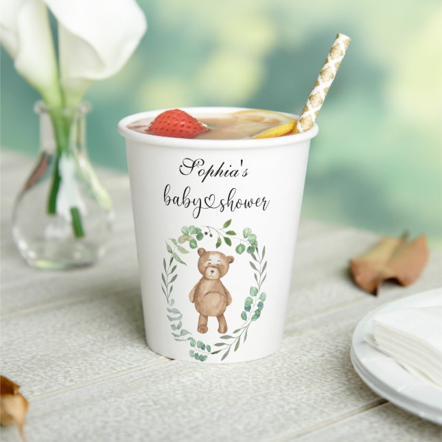 Gobelets En Papier On peut attendre baby shower (Insitu)