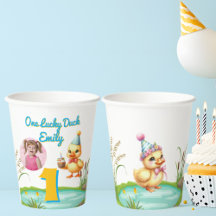 One Lucky Duck Kids Birthday Photo