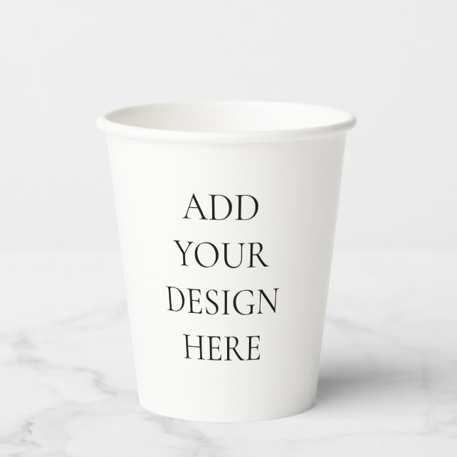 Gobelets En Papier Paper Cup (Recto)