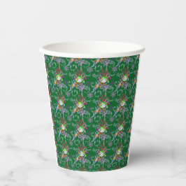 Gobelets En Papier Paper cups with axolotl