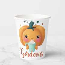 Papier Citrouille gourmand Cu