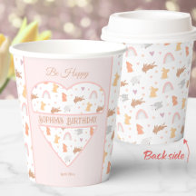 Pâques Printemps Anniversaire Bunny Motif Personna