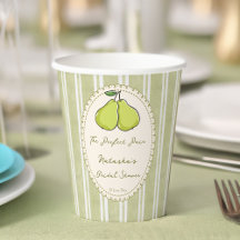 Parfait ensemble rayure vert sauge pear mariage