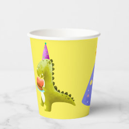 Gobelets En Papier Parti Dinosaur
