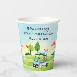 Gobelets En Papier Partie de retraite