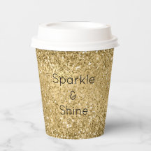 Parties scintillant Glitzy Gold Glam