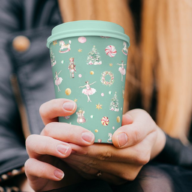 Gobelets En Papier Pastel Nutcracker fête d'anniversaire (Créateur téléchargé)