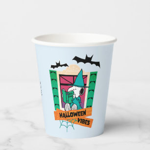 Gobelets En Papier Peanuts Snoopy Potions Magiques Halloween