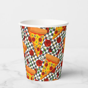 Gobelets En Papier Pepperoni chaud