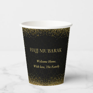 Gobelets en papier personnalisés Hajj Mubarak pour