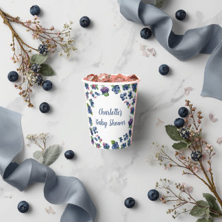 Gobelets en papier personnalisés pour Baby Shower