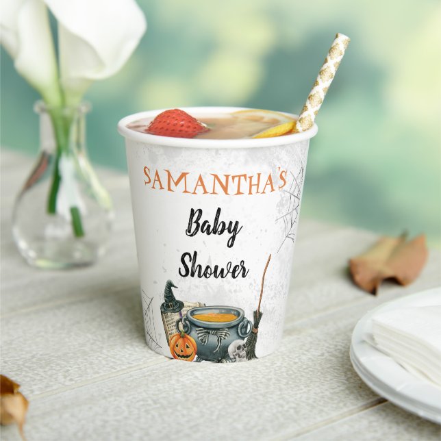 Gobelets En Papier Petit Baby shower Boo tasse de papier (Insitu)