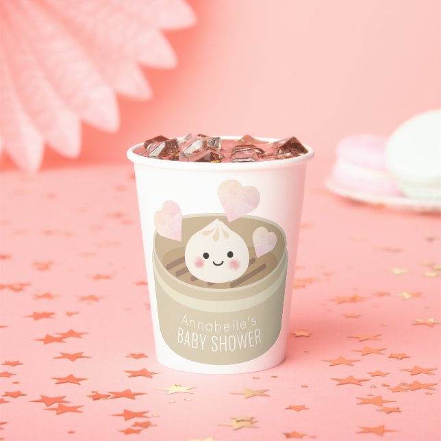 Gobelets En Papier Petit Baby shower de dumping (Insitu)