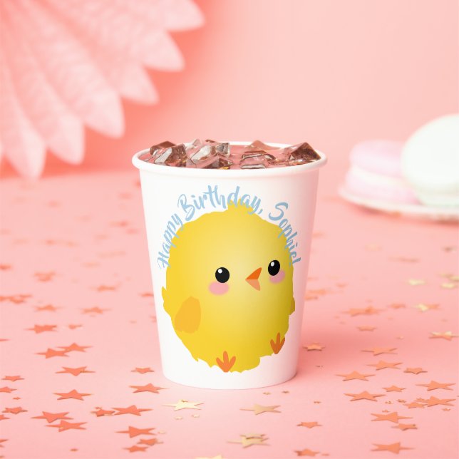 Gobelets En Papier Petit Chick (Insitu)