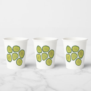 Gobelets En Papier Picket Chips Sweet Picks Alimentation Kasher Dill