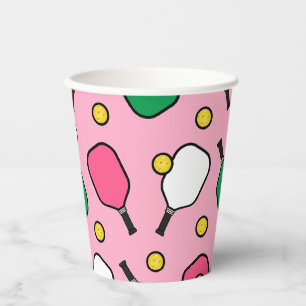Gobelets En Papier Pickleball Party