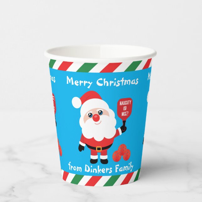Gobelets En Papier Pickley 🎅 Père Noël (Gauche)