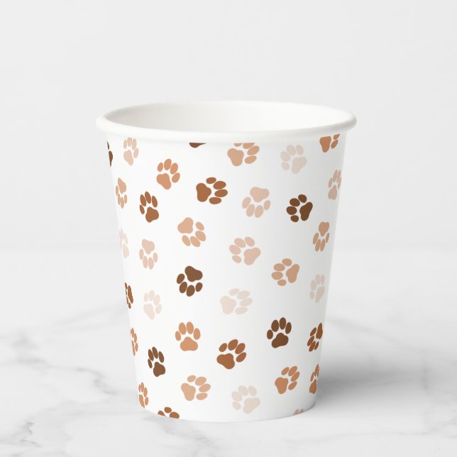 Gobelets En Papier Pieds de chien (Recto)