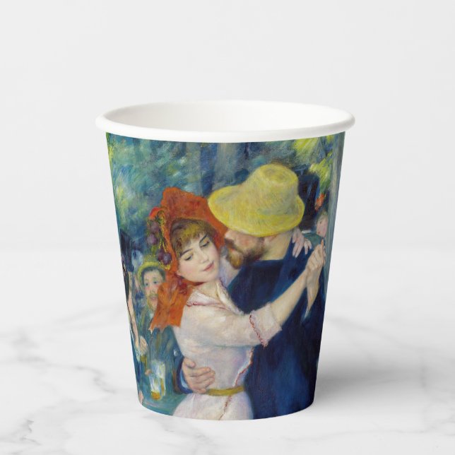 Gobelets En Papier Pierre-Auguste Renoir - Danse à Bougival (Recto)