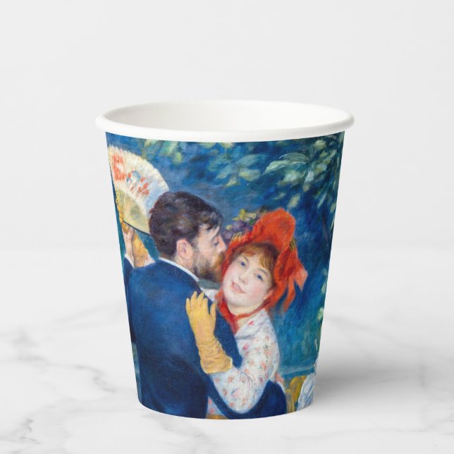 Gobelets En Papier Pierre-Auguste Renoir - Danse country (Recto)