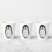 Pingouin brodé - Croix animal par Calli