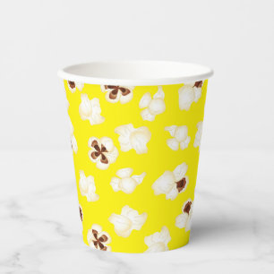 Gobelets En Papier Popcorn Anniversaire de la fête du cinéma