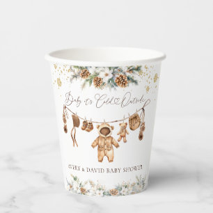 Gobelets En Papier Porte-lingeLigne froide Baby shower extérieur
